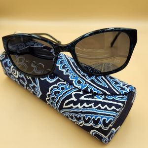 Vera Bradley Sunglasses Turquoise and Black